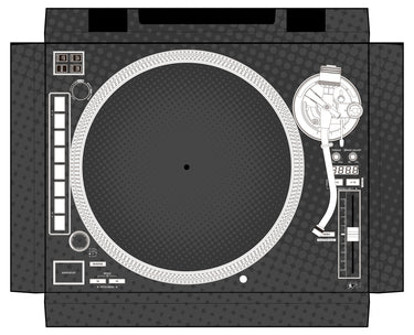 Reloop RP 8000 MK2 Skin Gradienter Grey